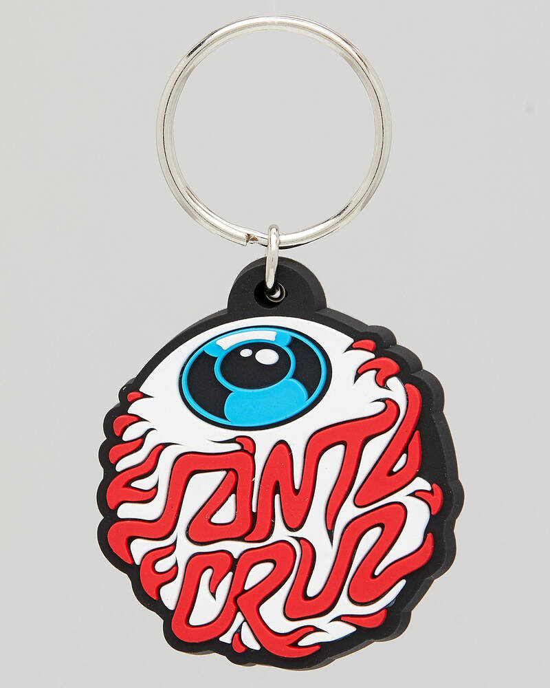 Santa Cruz Eyeball Rubber Key for Mens