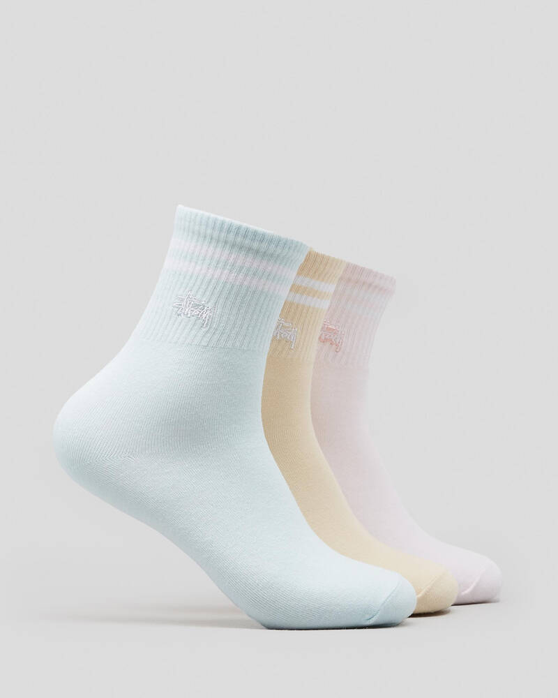 Stussy Womens Graffiti Sock Pack for Womens