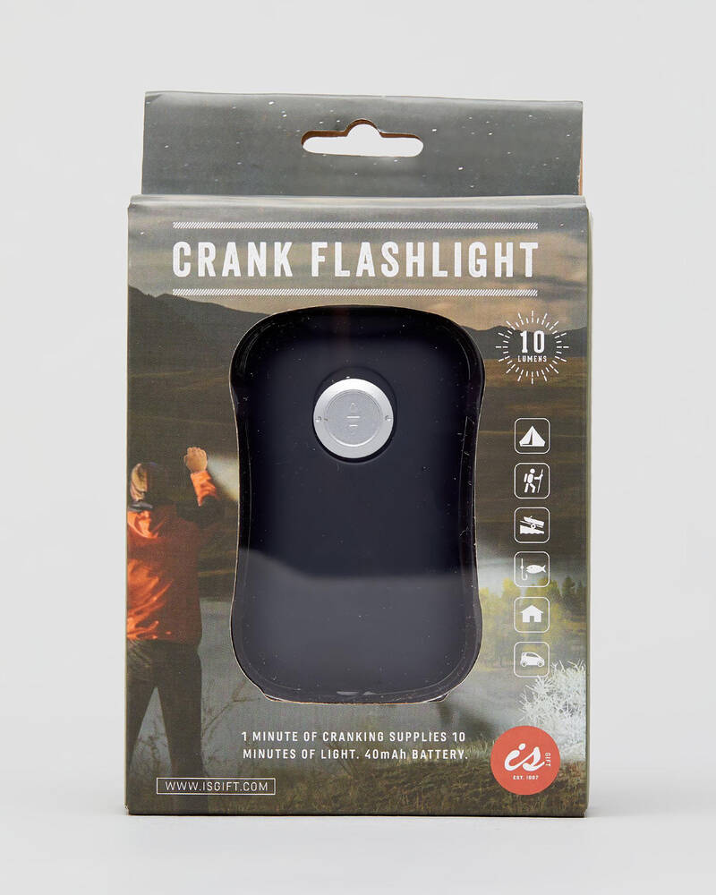 Independence Studio Crank Flashlight for Unisex