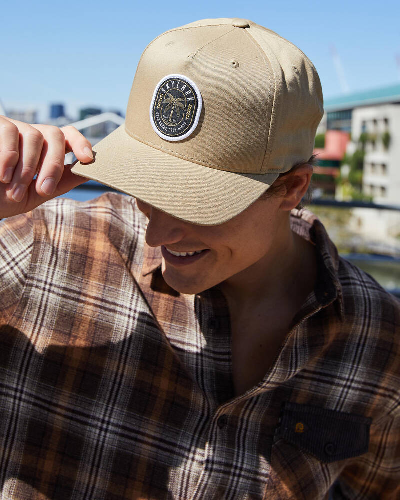 Skylark Brisk Snapback Cap for Mens