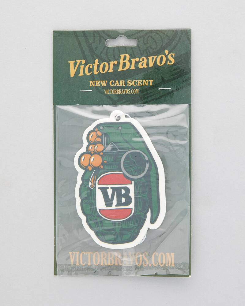 Victor Bravo's Green Grenade Air Freshener for Mens image number null