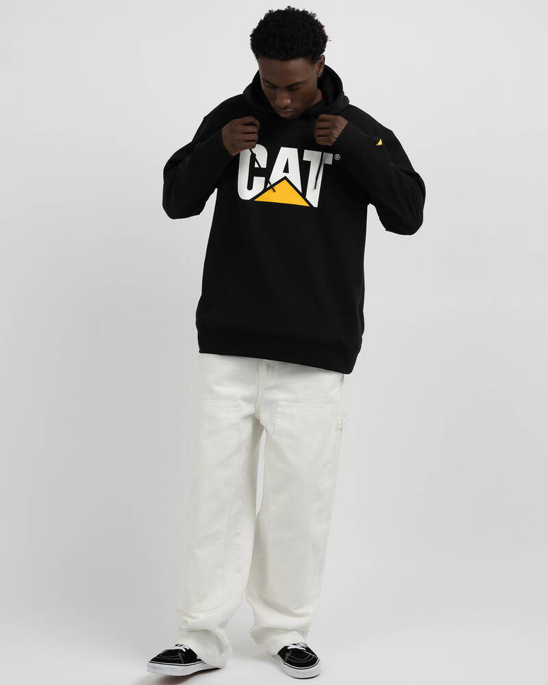 Cat Fleece Cat Logo Oversized Hoodie for Mens