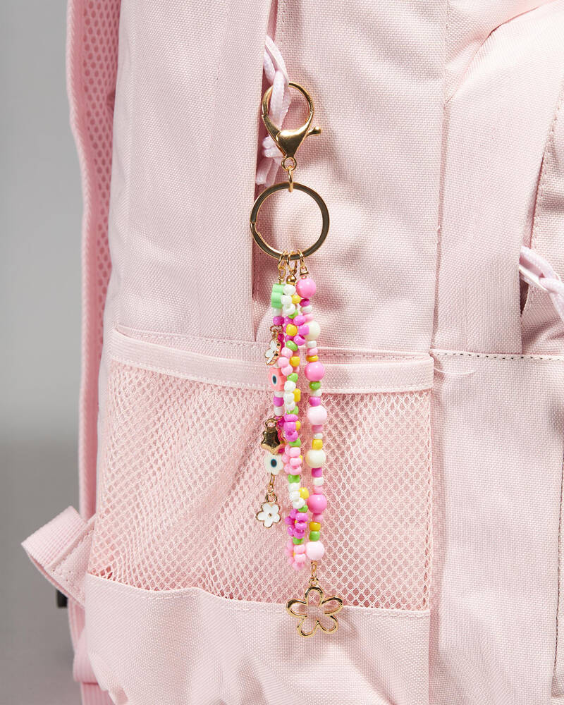 Karyn In LA Flower Power Large Bag Charm for Womens