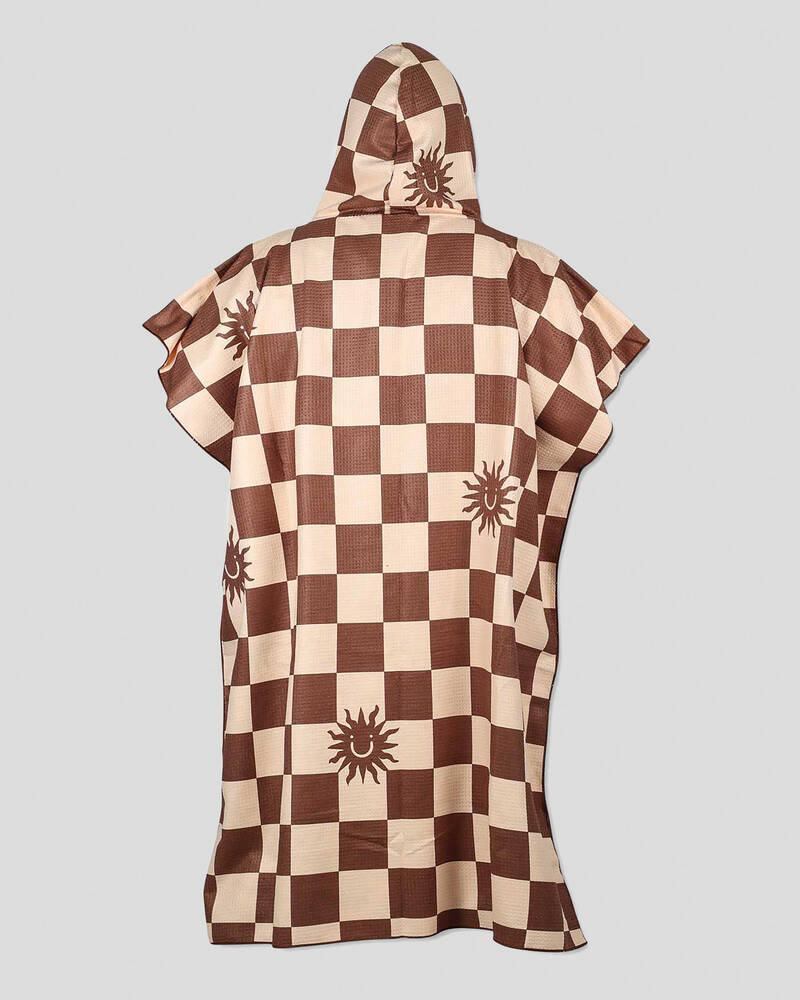 DRITIMES Checked Out Hooded Towel for Mens