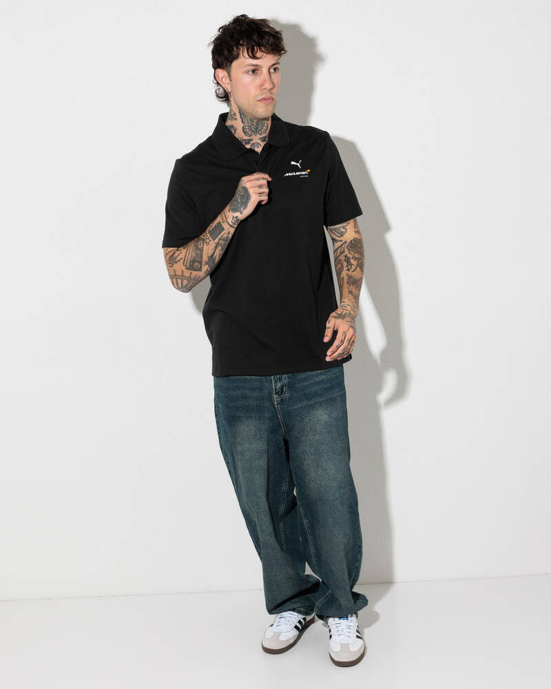 Puma McLaren Small Logo Polo T-Shirt for Mens