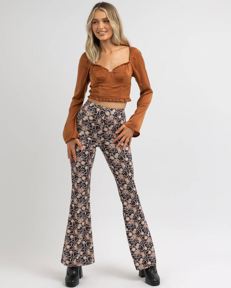 Ava And Ever Sweet Like Cinnamon Top for Womens