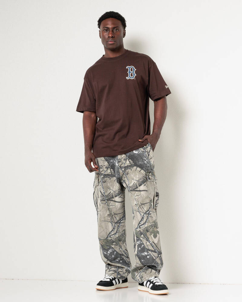 New Era Boston Red Sox Autumn Mix T-Shirt for Mens