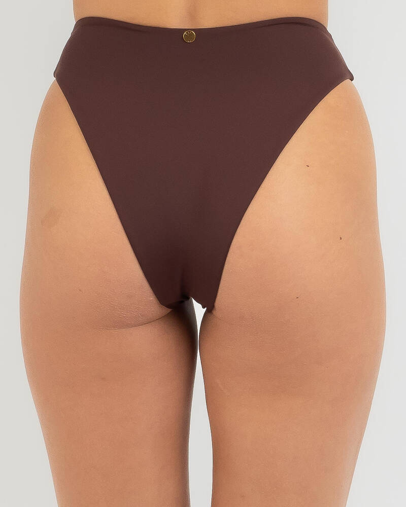 Kaiami Elena High Waisted Bikini Bottom for Womens