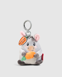 Legami Super Soft Tiny Donkey Large Bag Charm for Womens image number null