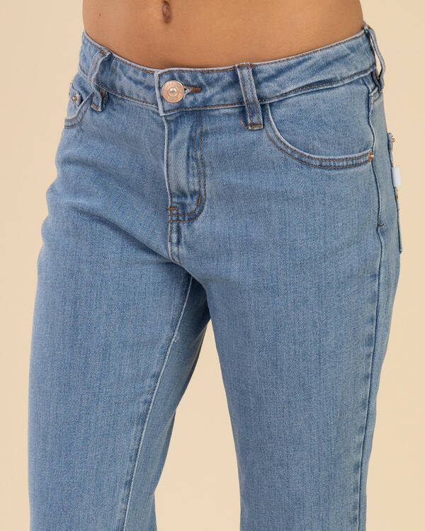 DESU Girls' Crush Flare Jeans for Womens