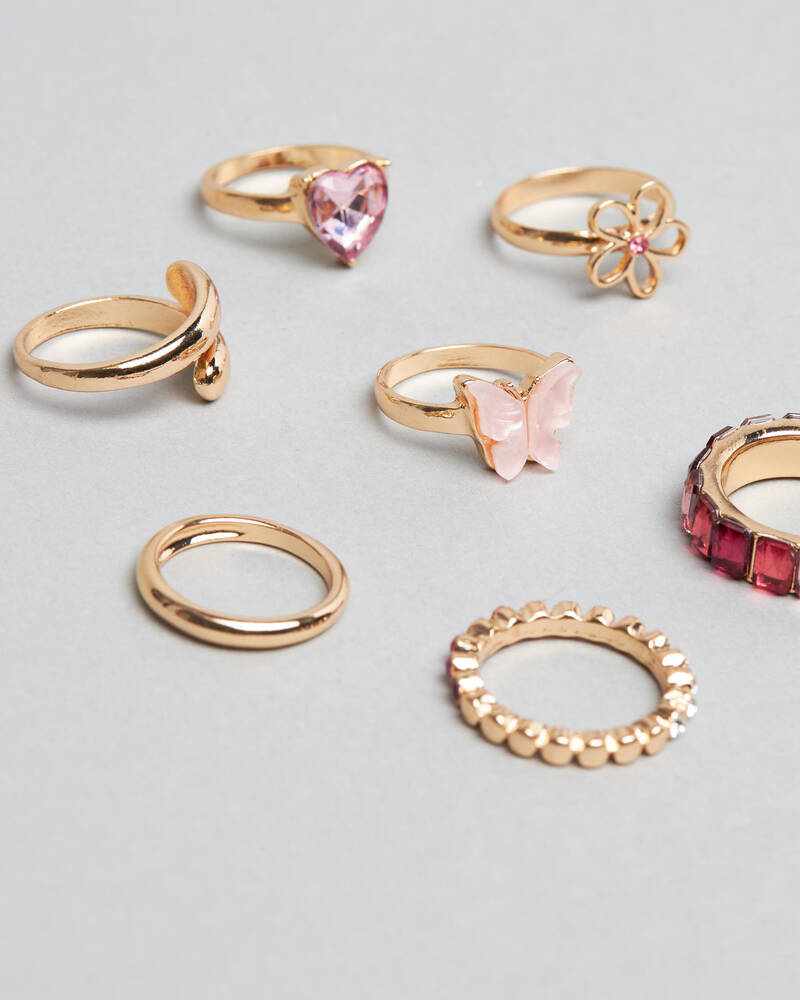 Karyn In LA Penelope Ring Pack for Womens