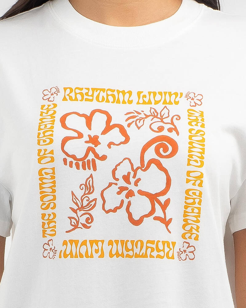 Rhythm Islander Band T-Shirt for Womens