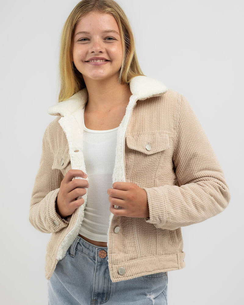 Ava And Ever Girls' Axel Cord Jacket for Womens