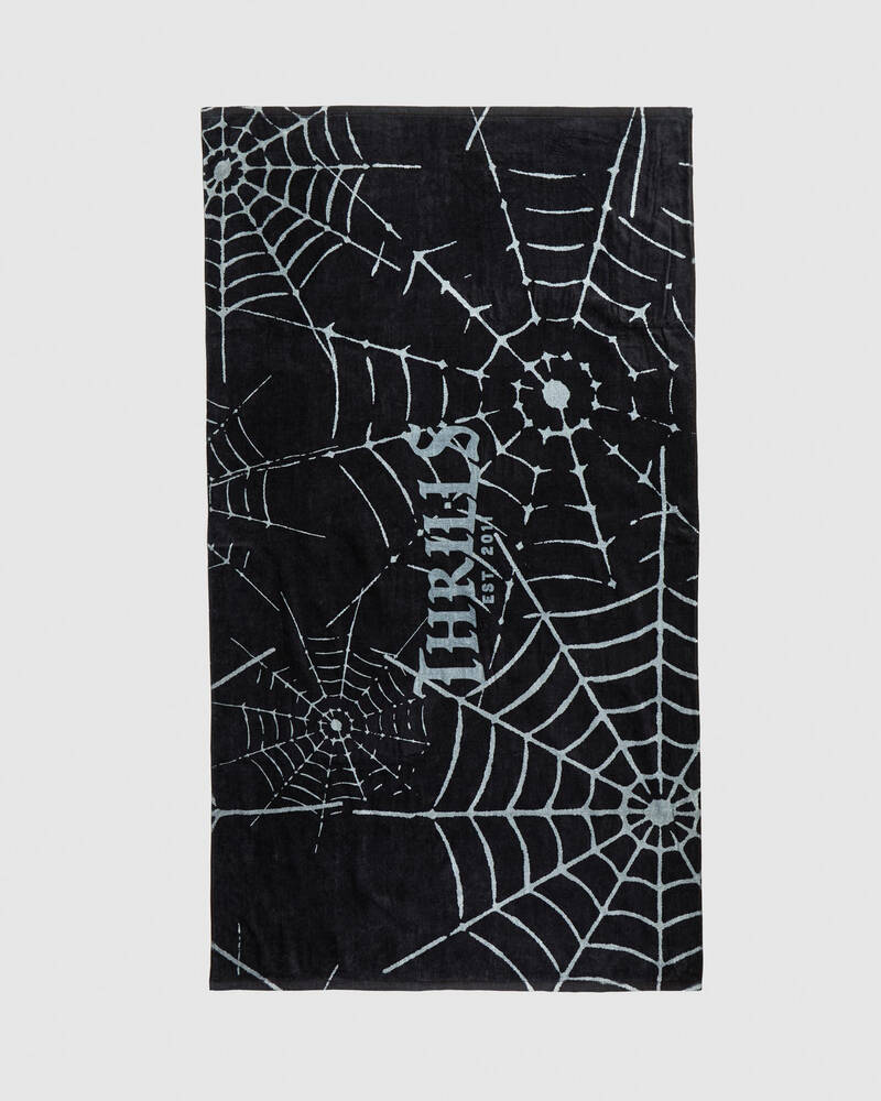Thrills Web Of Deceit Towel for Unisex