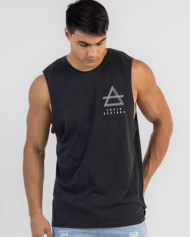 Lucid Crest Muscle Tank for Mens