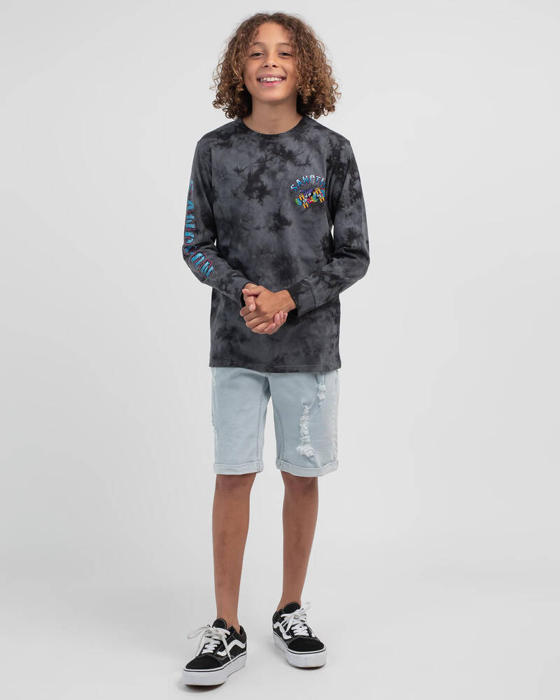 Sanction Boys' Grind Long Sleeve T-Shirt for Mens