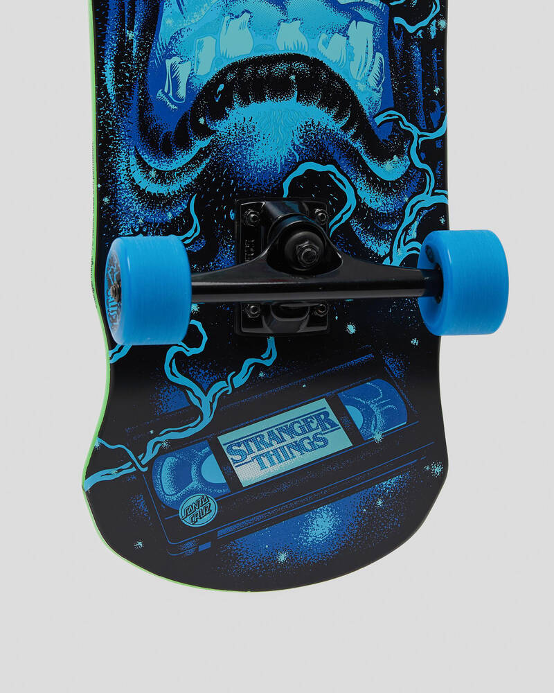 Santa Cruz Stranger Things Roskopp Face 9.5" Cruiser Skateboard for Unisex