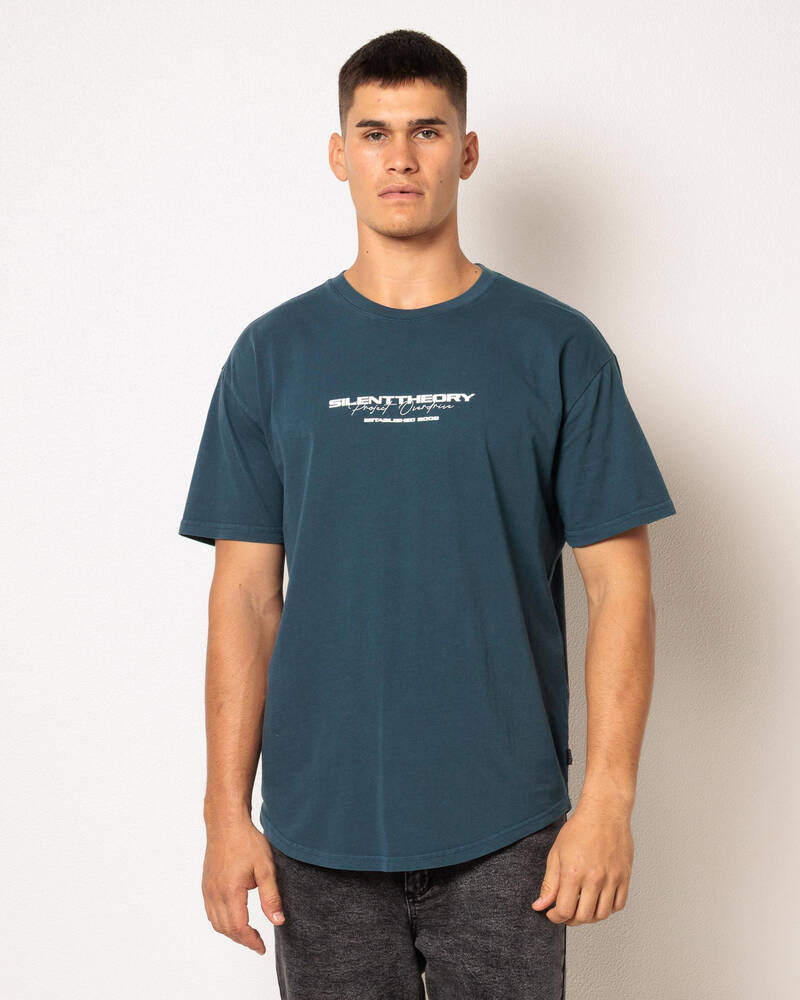 Silent Theory Charger Scoop T-Shirt for Mens