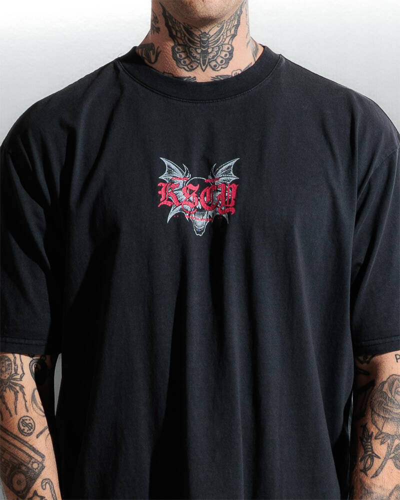 Kiss Chacey Underground Box Fit T-Shirt for Mens