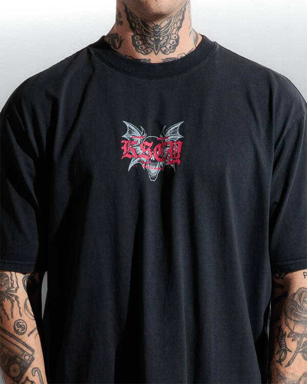 Kiss Chacey Underground Box Fit T-Shirt for Mens
