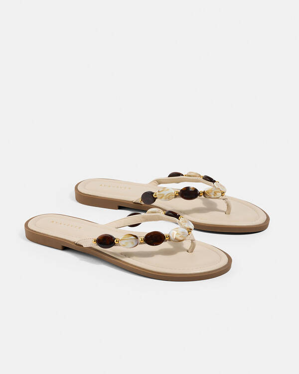 Ava And Ever Onyx Thong Sandals for Womens