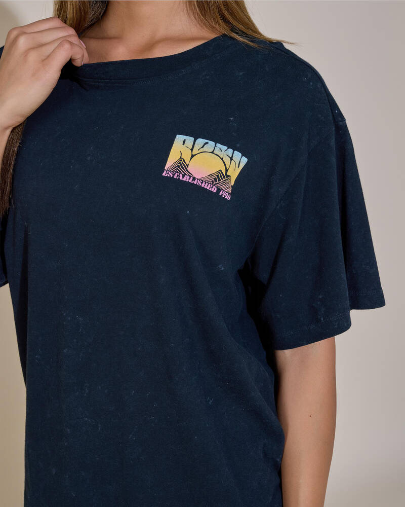 Roxy Sunny Oversized T-Shirt for Womens