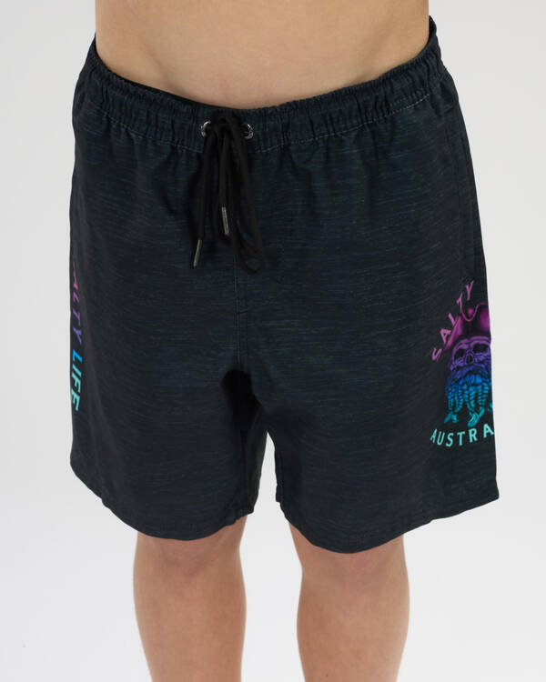 Salty Life Boys' Admiral Elastic Waist Shorts for Mens