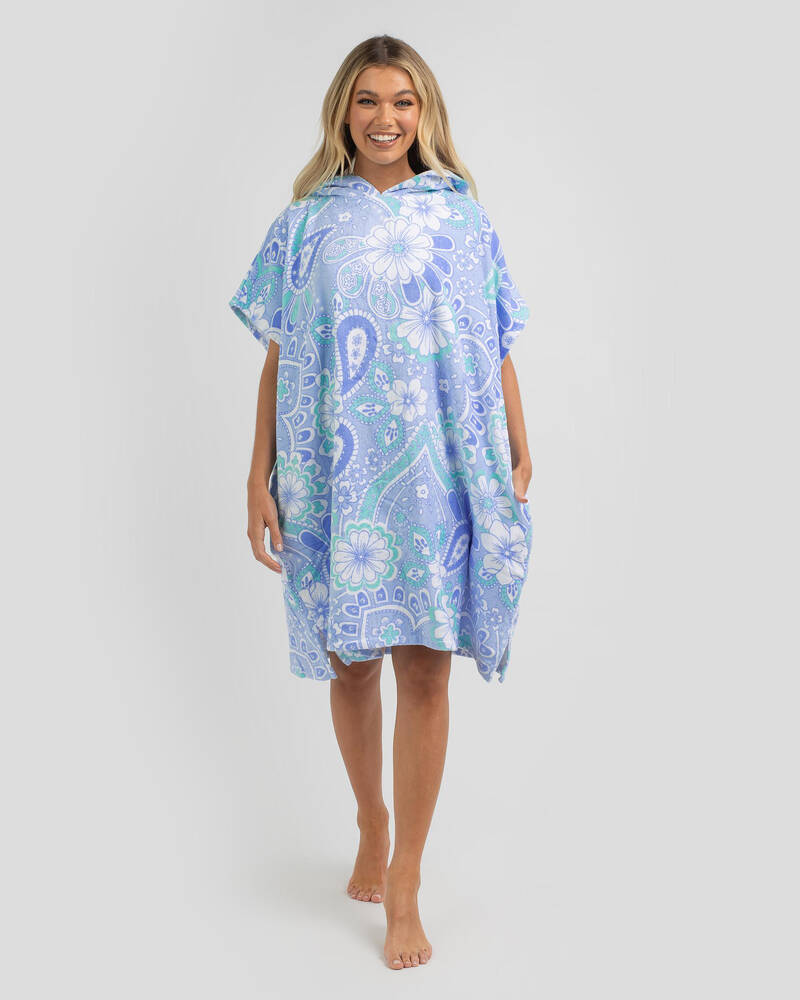 Topanga Cotton Tree Hooded Towel for Womens