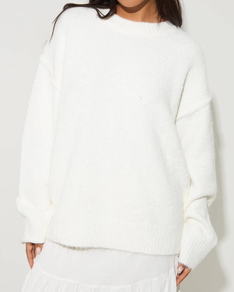 Mooloola Lush Crew Neck Knit Jumper for Womens