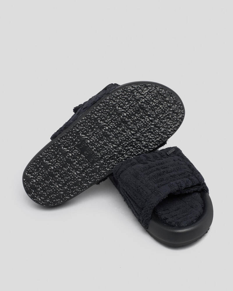 Ava And Ever Veda Towelling Slide Sandals for Womens