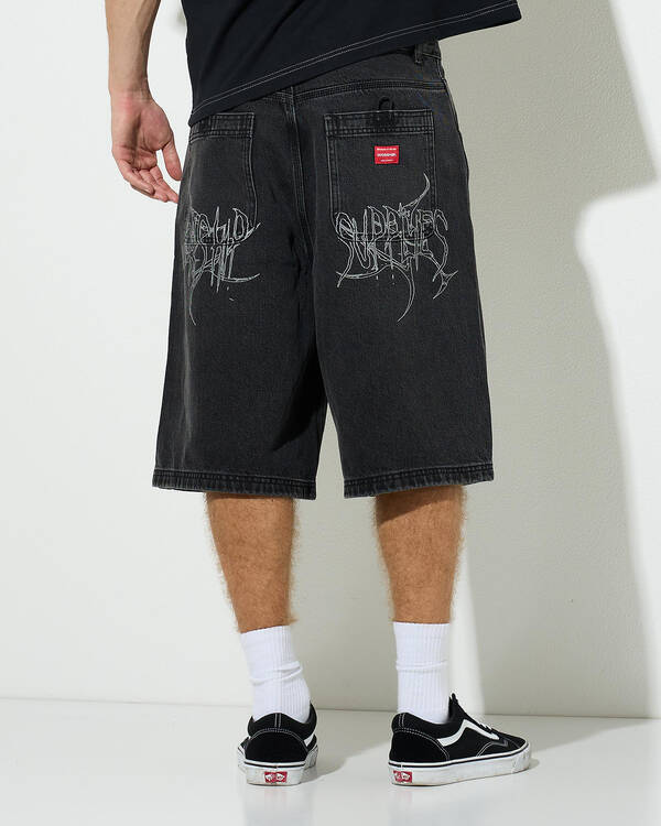 Spinal Dozer Jean Shorts