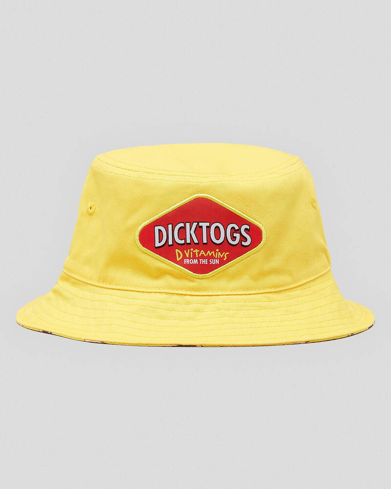 Dicktogs Mighty Spread Reversible Bucket Hat for Mens