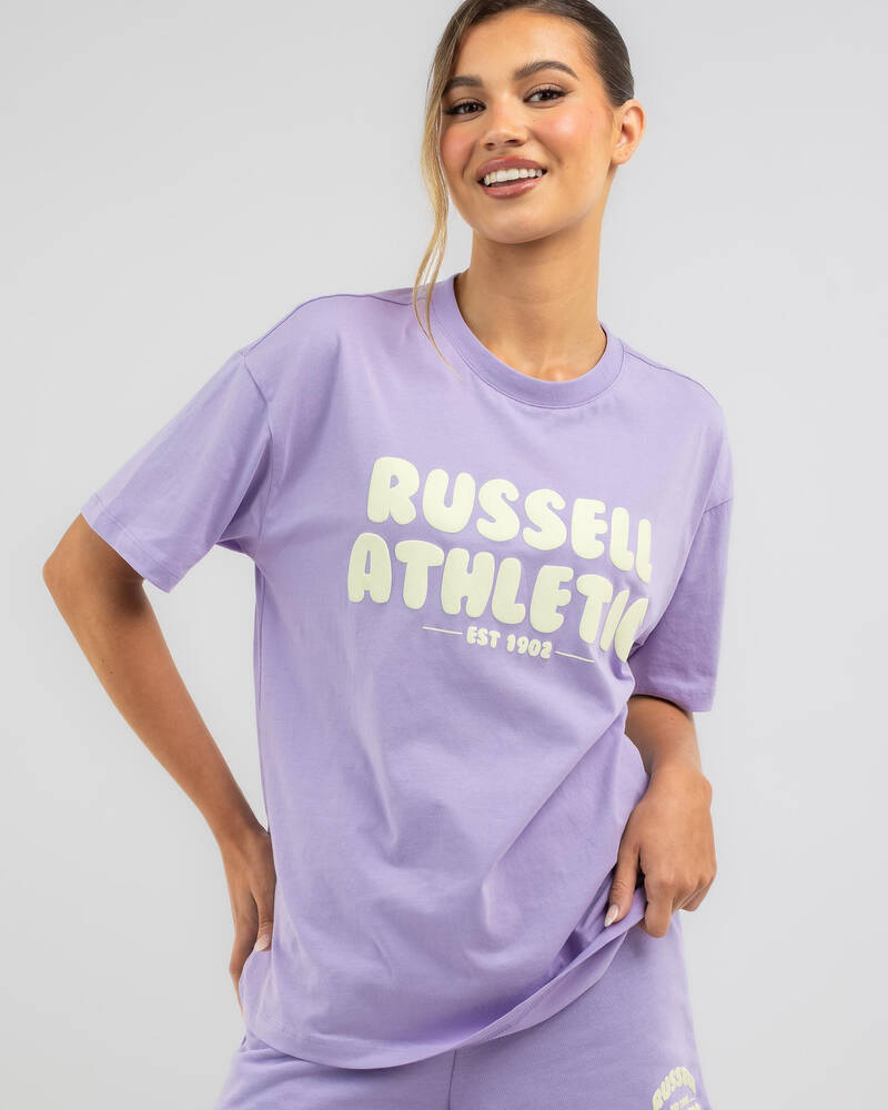 Russell Athletic Candy Oversized T-Shirt for Womens