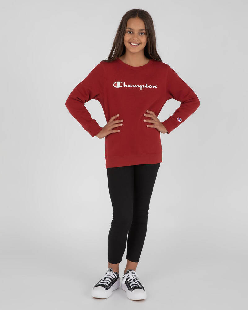 Champion Girls' Logo Sweatshirt for Womens