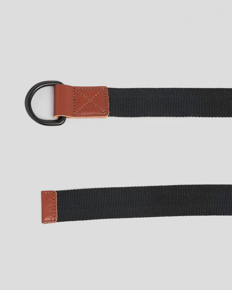 Rusty Straight Edge Leather Belt for Mens