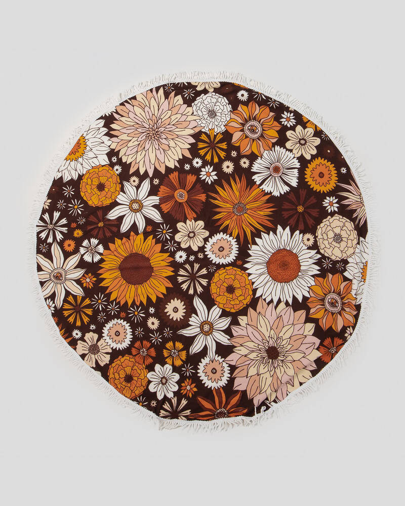 Kaiami Penny Lane Round Towel for Womens