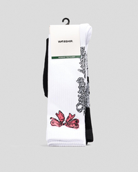 Worship Supplies Cute But Psycho Knee High Socks for Womens image number null