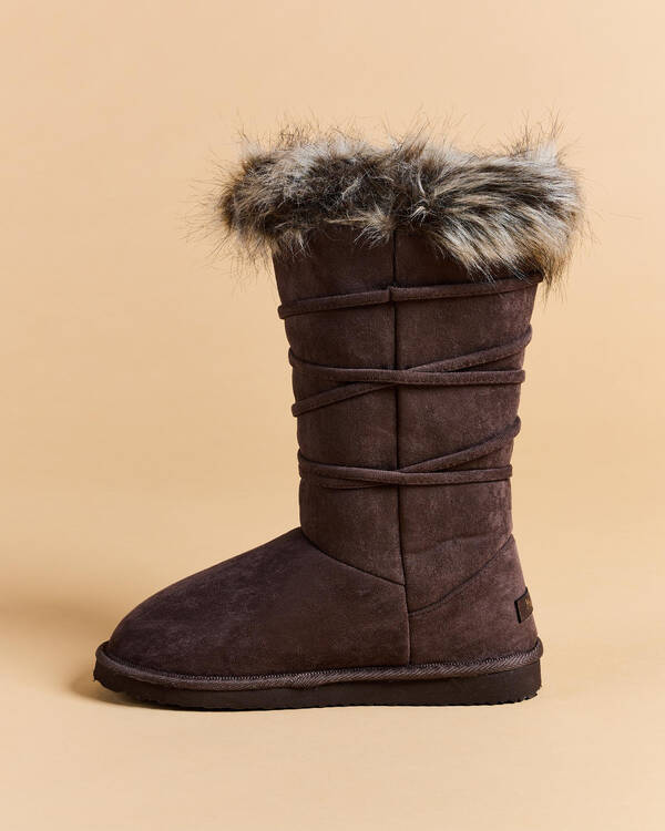 Mooloola Olympia Slipper Boots for Womens