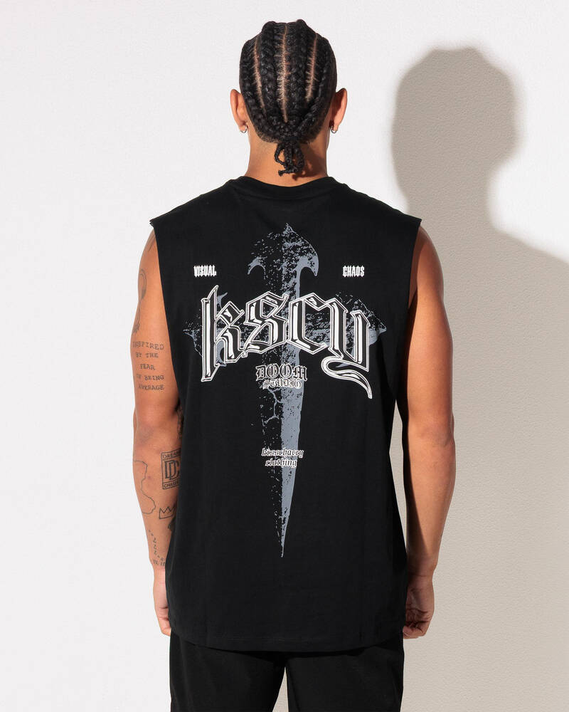Kiss Chacey Shatter Relaxed Fit Muscle Tank for Mens