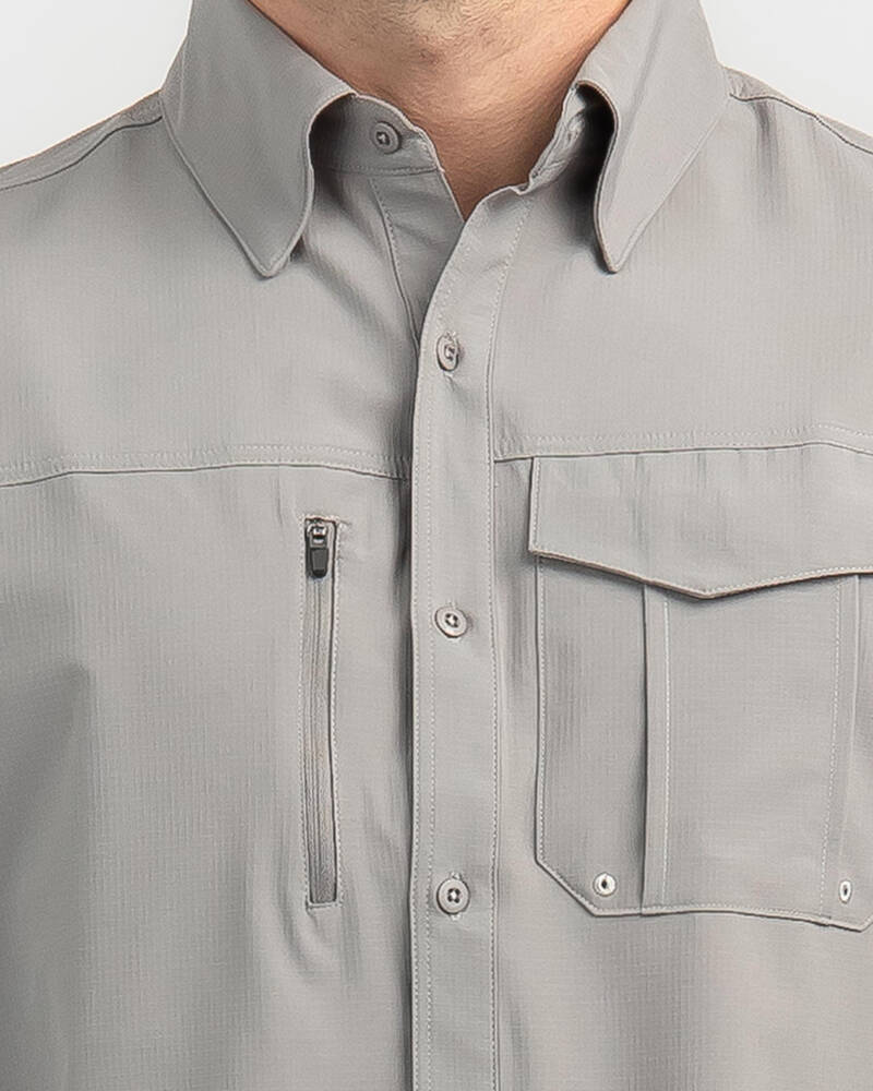 The Mad Hueys Foaming Shark Fishing Shirt for Mens