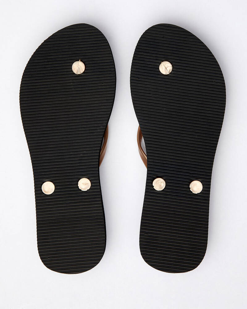 Rusty Zippin Thongs for Womens
