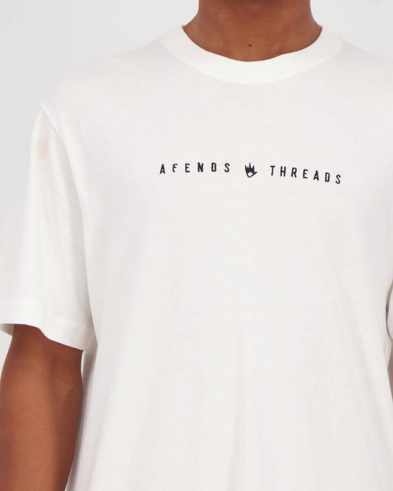 Afends Threads Retro Fit T-Shirt for Mens