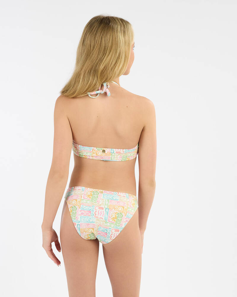 Kaiami Girls' Daydream Ring Triangle Bikini Set for Womens