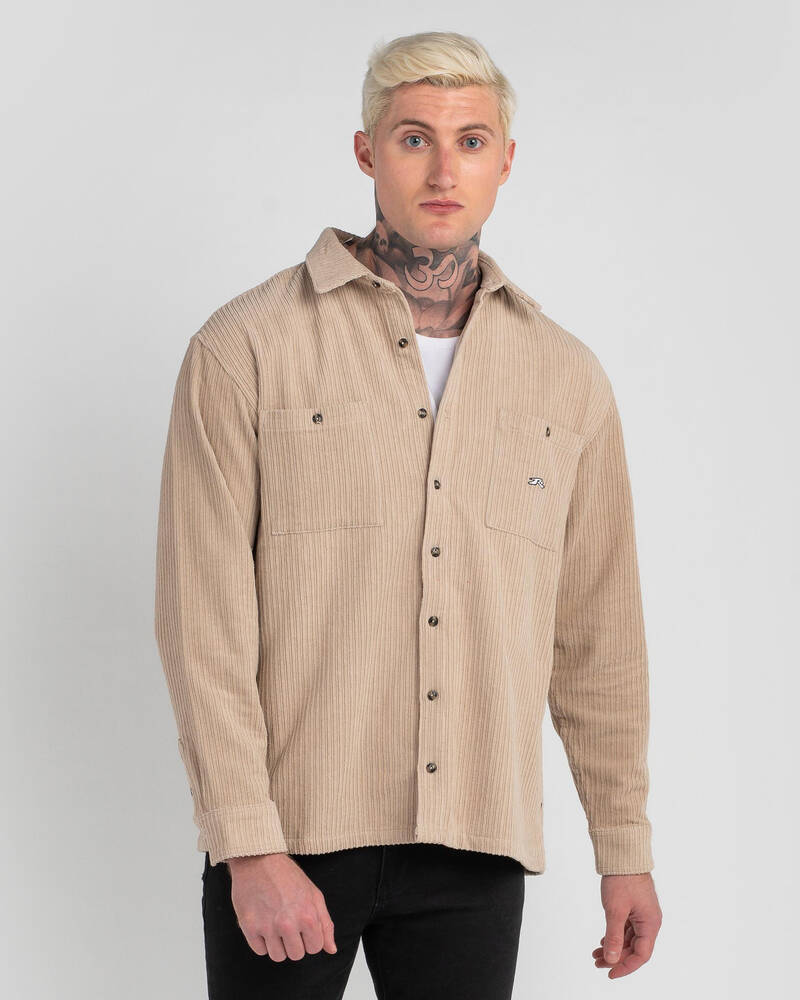 Rusty Eight Whale Overshirt for Mens