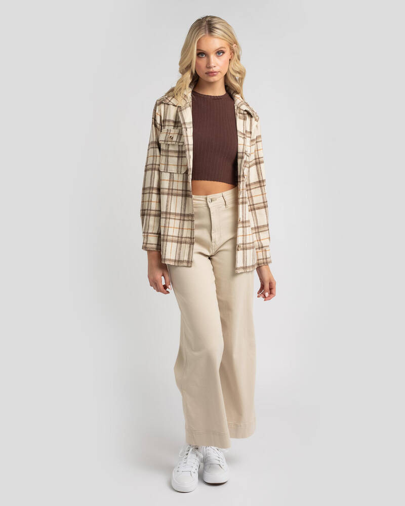 Ava And Ever Trace Shacket for Womens