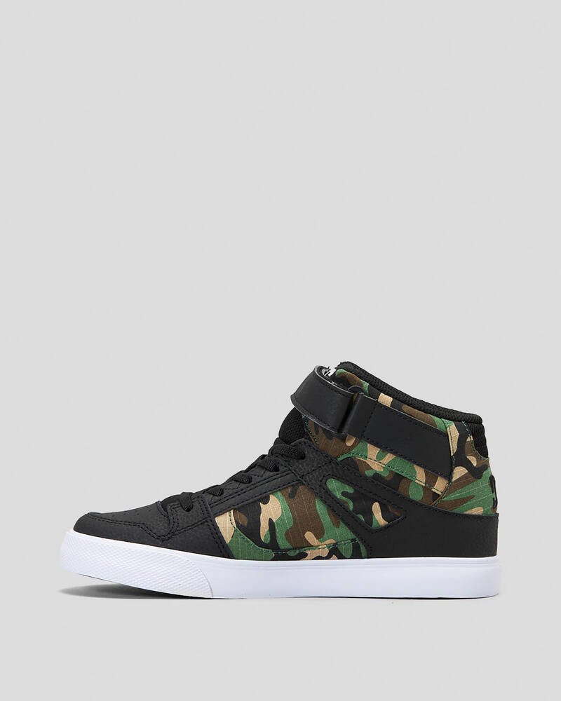 DC Shoes Boys' Pure Hi-Top EV Shoes for Mens