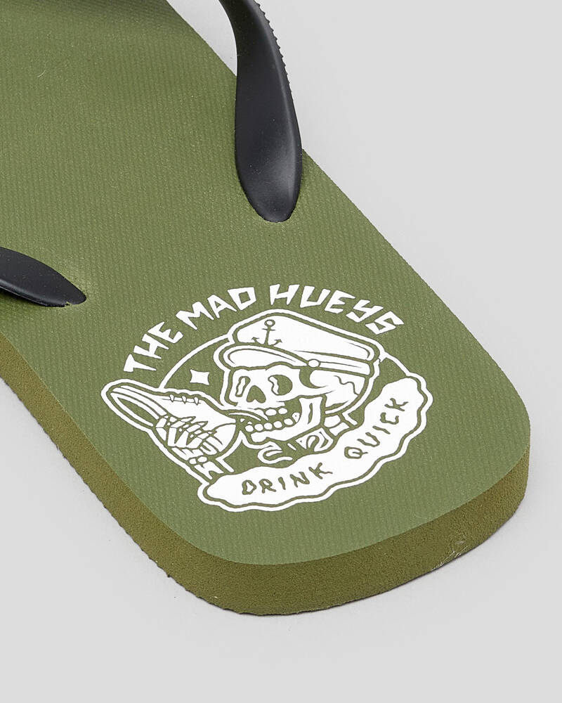 The Mad Hueys Good Day For It Thongs for Mens