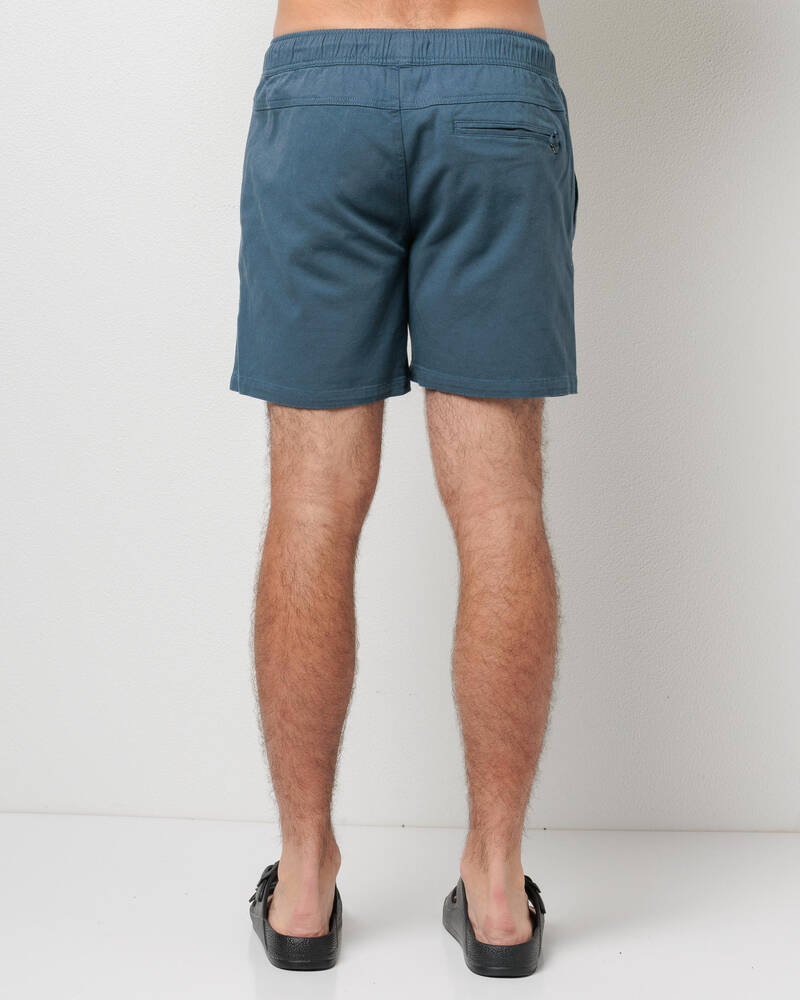 Salty Life Vision Elastic Waist Shorts for Mens