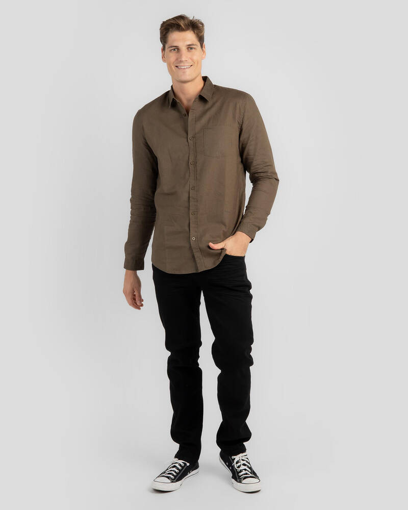 Skylark Hemp Long Sleeve Shirt for Mens
