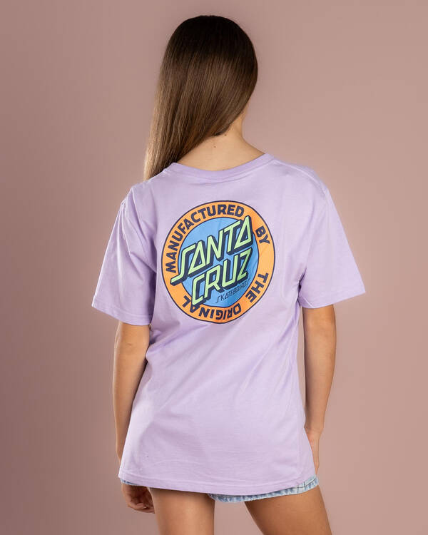 Girl's MFG Retro Dot Reverse T-Shirt